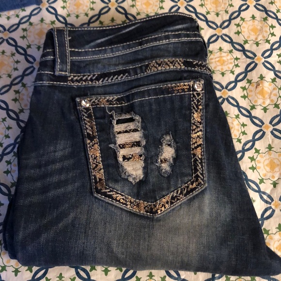 Miss Me Bootcut Jeans size 32 💫 - Picture 1 of 4